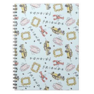 Carnet Icônes d'aquarelle AMIS™ Motif