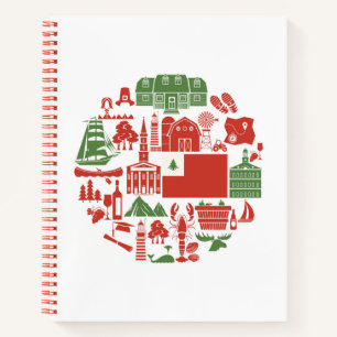 Carnet Icônes de la Nouvelle-Angleterre