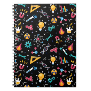 Carnet Icônes de modèle STEM : science, ingénierie, etc.