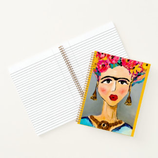 Carnet Iconic Frida Kahlo Notebook