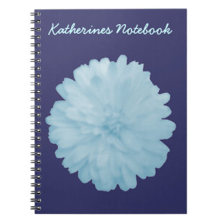Carnet Icy Blue Marigold personnalisable