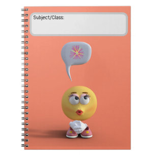 carnet "Idea Emoji" (orange)