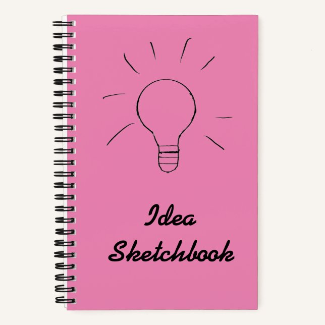 Carnet Idea Pink Sketchbook (Recto)