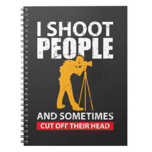 Carnet Idée de cadeau d'amusement de photographe pour de