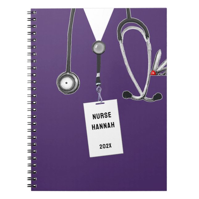 Carnet Idées Cadeau Infirmière personnalisée (Devant)