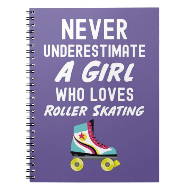 Carnet Idées de cadeaux mignons pour les patineurs à roul (Devant)