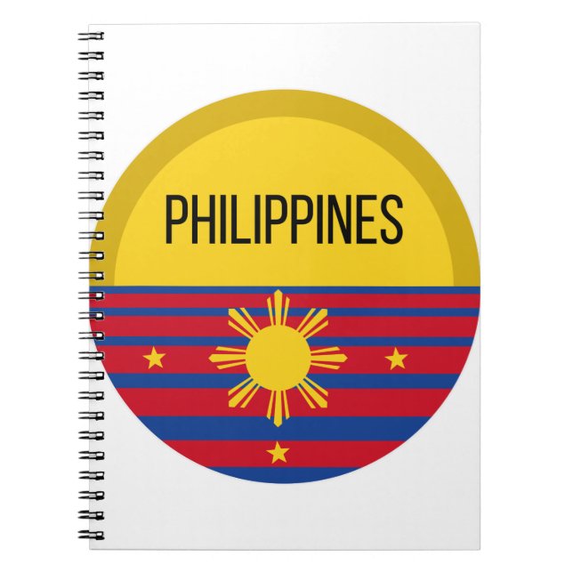 Carnet Idées de design mignonne Philippines Coucher de so (Devant)