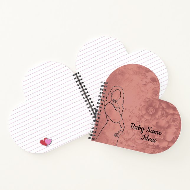 Carnet Idées de prénoms pour bébé (Intérieur)
