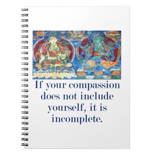Carnet If Your Compassion Does Not Include Yourself - Com (Devant)