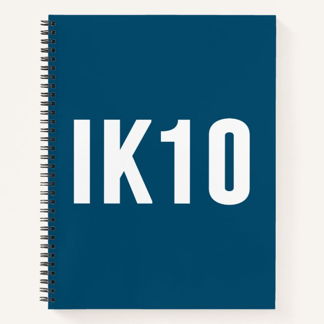 Carnet IK, Protection contre l'impact, Notation IK, IK10 (Devant)