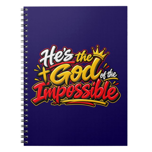 Carnet Il est le Dieu du possible (Devant)