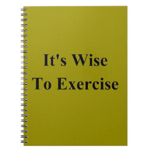 Carnet Il est sage d'exercer
