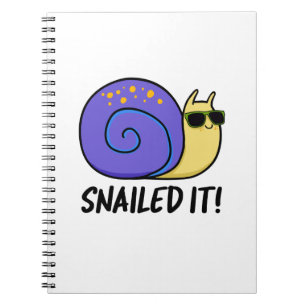 Carnet Il l'a escargoté Pun drôle d'escargot