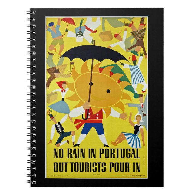 Carnet Il n'y a pas de pluie au Portugal~ Mais des touris (Devant)