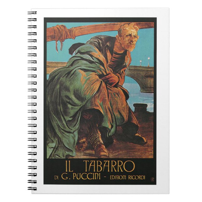 Carnet Il Tabarro (Giacomo Puccini) (Devant)