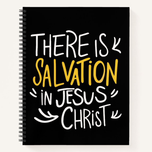 Carnet Il y a le salut en Jésus Christ (Devant)