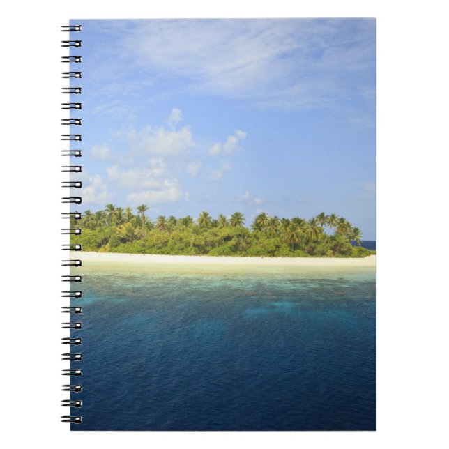 Carnet Île Baughagello, atoll Huvadhoo méridional, 3 (Devant)