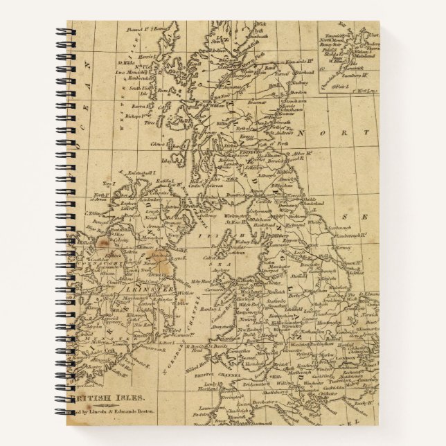 Carnet Île britannique 5 (Devant)