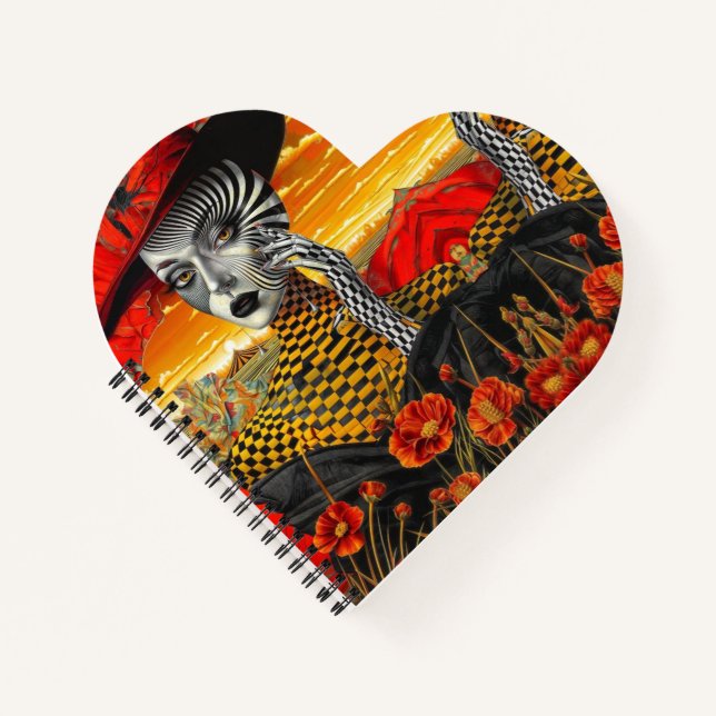 Carnet "Illusions surréalistes : l'enchantement des Motif (Devant)