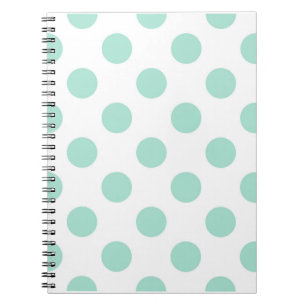 Carnet Illustrateur de Motif de point Motif Pois vert