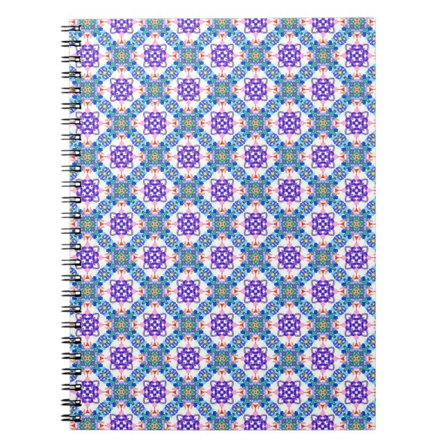 Carnet Illustration 3D Abstraite de Modern Motif3d illus (Devant)