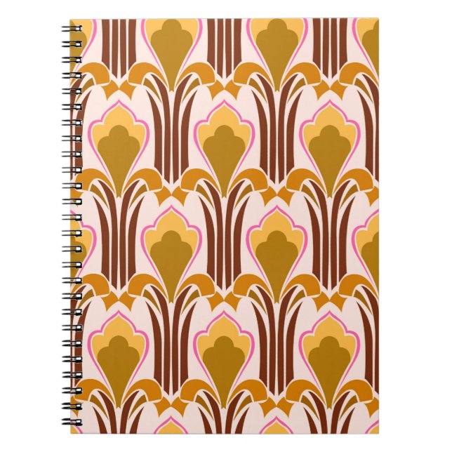 Carnet Illustration Bandana. motif transparent avec cache (Devant)