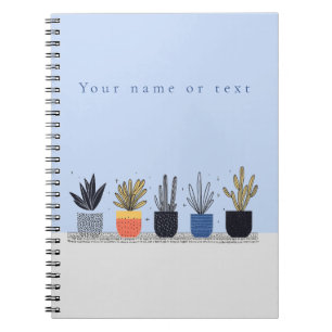 Carnet Illustration botanique maison moderne plantes