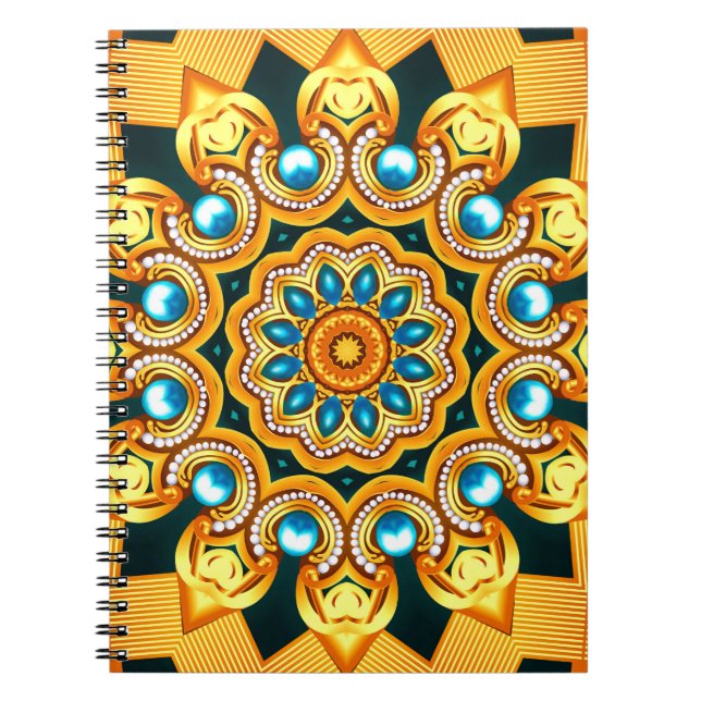 Carnet illustration cadre arrière - plan décoratif avec p (Devant)