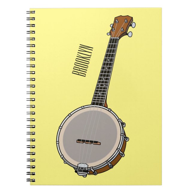 Carnet Illustration de Banjo (Devant)