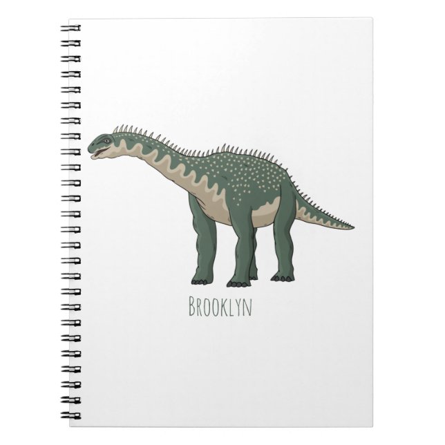 Carnet Illustration de Barapasaurus (Devant)