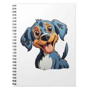Carnet Illustration de chien de dessin animé