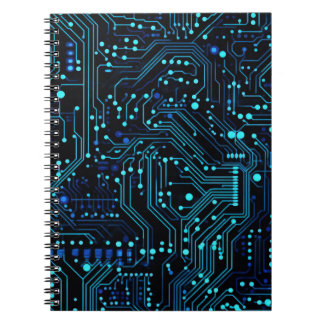 Carnet Illustration de conception de carte de circuit Cus