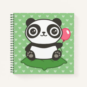 Carnet Illustration de Cute Panda