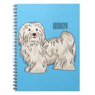Carnet Illustration de dessin de chien de Havan