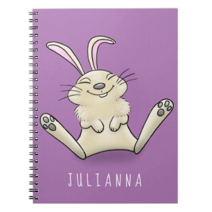 Carnet Illustration de dessin de lapin lapin mou