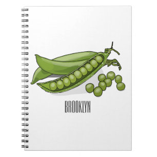 Carnet Illustration de dessin de pois