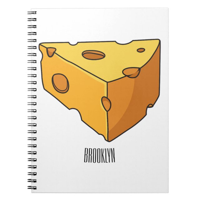 Carnet Illustration de fromage (Devant)