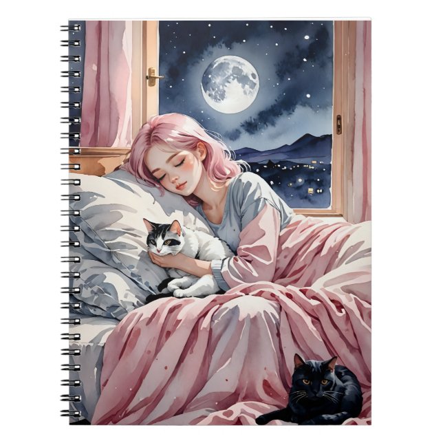 Carnet Illustration de la bonne nuit (Devant)
