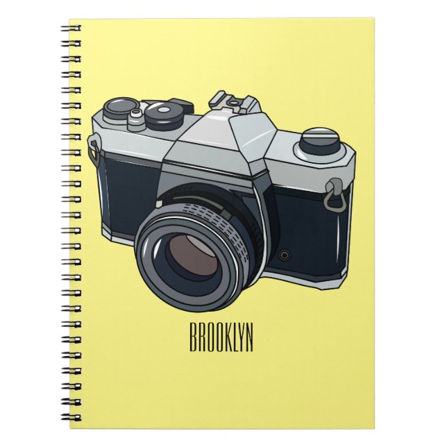 Carnet Illustration de la caméra (Devant)