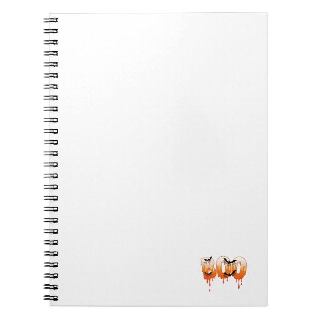 Carnet Illustration de la nuit d'Halloween (Devant)