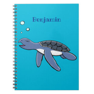 Carnet Illustration de la petite tortue de mer