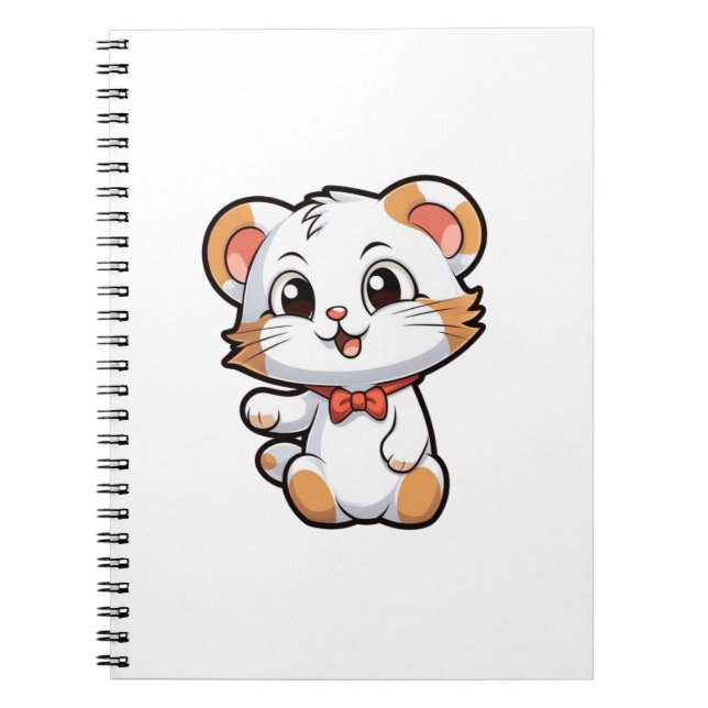 Carnet Illustration de la souris de dessin (Devant)