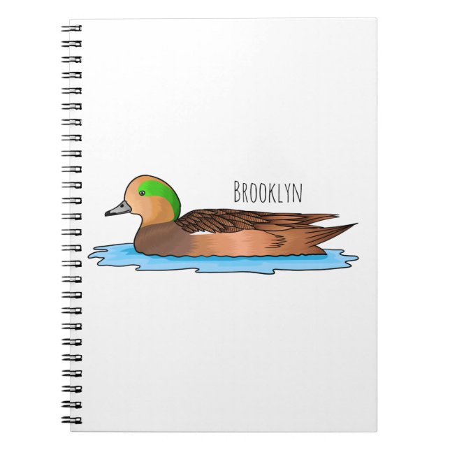 Carnet Illustration de l'esturgeon américain (Devant)
