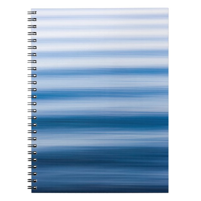 Carnet Illustration de l'ondulation de l'eau (Devant)