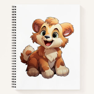 Carnet Illustration de l'ours de dessin