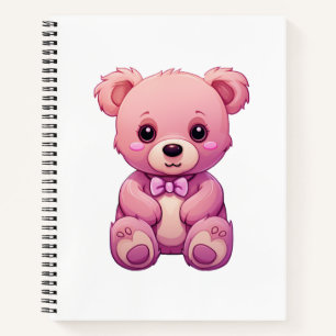 Carnet Illustration de l'ours de dessin