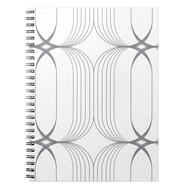 Carnet Illustration de luxe moderne, simple et élégante m (Devant)