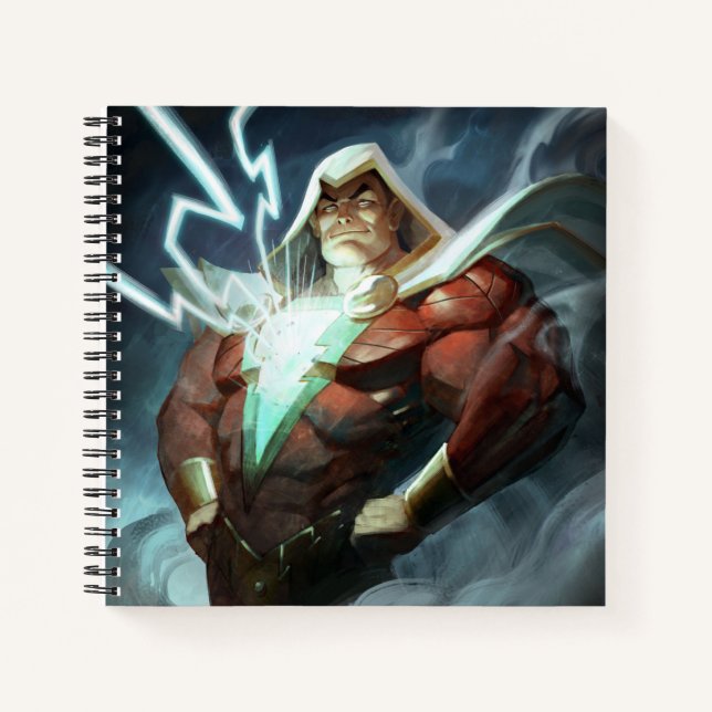 Carnet Illustration de Shazam en crise infinie (Devant)