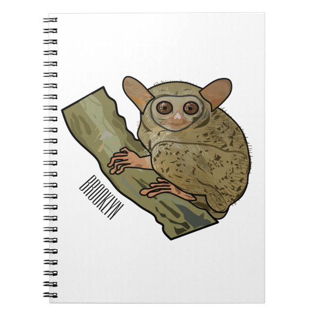 Carnet Illustration de Tarsier (Devant)