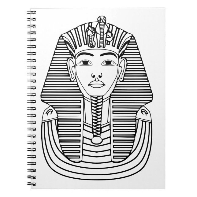 Carnet Illustration de Toutankhamon (Devant)